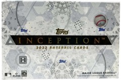 2022 Topps Inception MLB Baseball Hobby Box